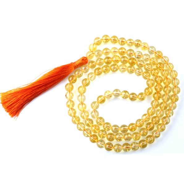 Citrine mala