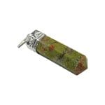 Unakite Pencil Pendant