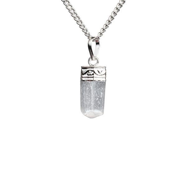 Selenite Small Pendant