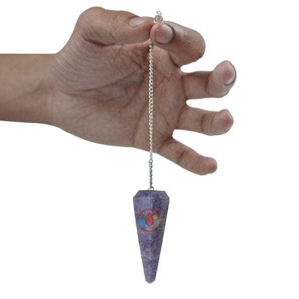 Lepidolite Dowsing Pendulum