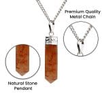 Red Aventurine Pencil Pendant