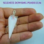 Selenite Crystal Dowsing Pendulum