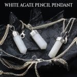 White agate