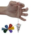 7 Chakra Pendulum Set