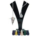 7 Chakra Pendulum Set