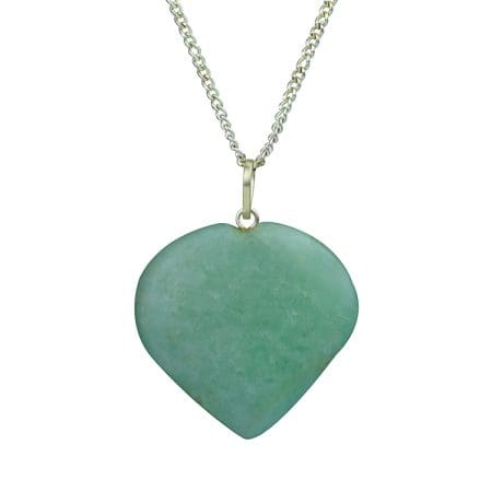 Amazonite Heart Shape Pendant