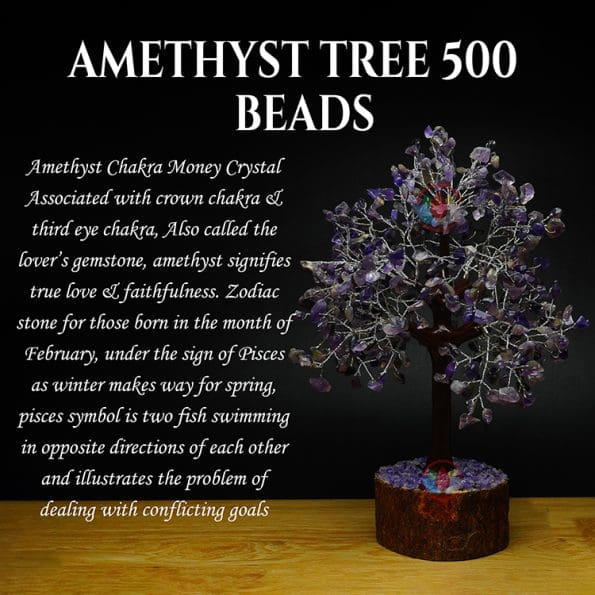 Amethyst Tree 500 Beads