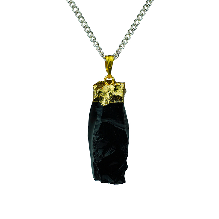 Oval Black Onyx and 14kt Yellow Gold Pendant Necklace | Ross-Simons