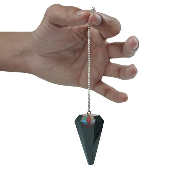 Black Tourmaline Crystal Dowsing Pendulum