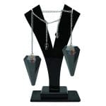 Black Tourmaline Crystal Dowsing Pendulum