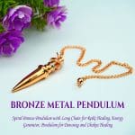 Bronze Arrow Shape Pendulum