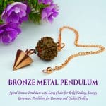 Rudraksha Bronze Pendulum