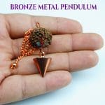 Rudraksha Bronze Pendulum