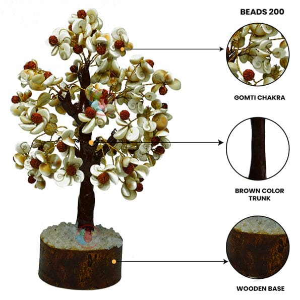 Gomti Chakra Tree 200 Beads