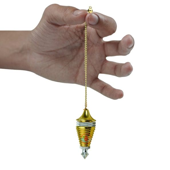 Golden Color Gopur Shape Pendulum