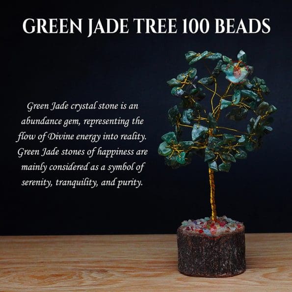 Green Jade Tree 100 Beads