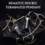 Hematite Double Terminated Pendant