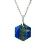 Lapis Lazuli David Star Shape Pendant