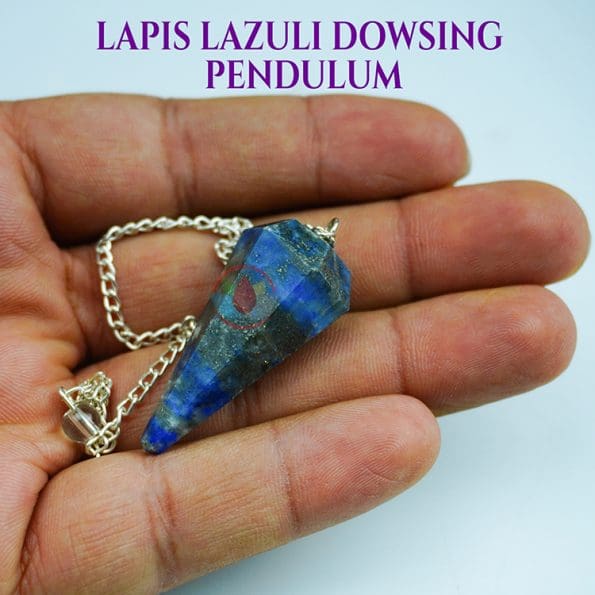 Lapis Lazuli Crystal Dowsing Pendulum