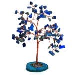 Lapis Tree 100 Beads Chips Stone Slice Base