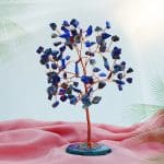 Lapis Tree 100 Beads Chips Stone Slice Base