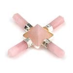 Rose Quartz Pyramid Energy Generator