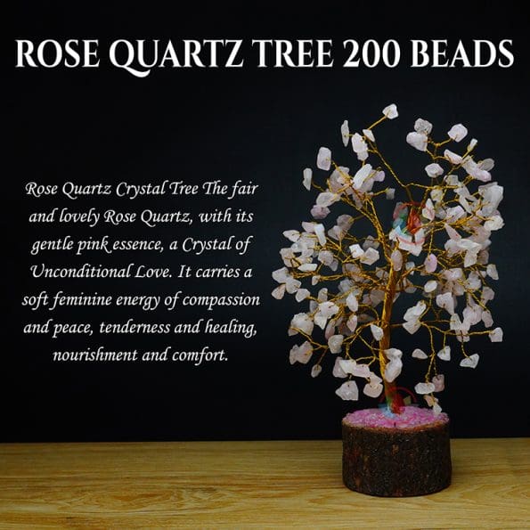 Rose Quartz Tree 200 Beads