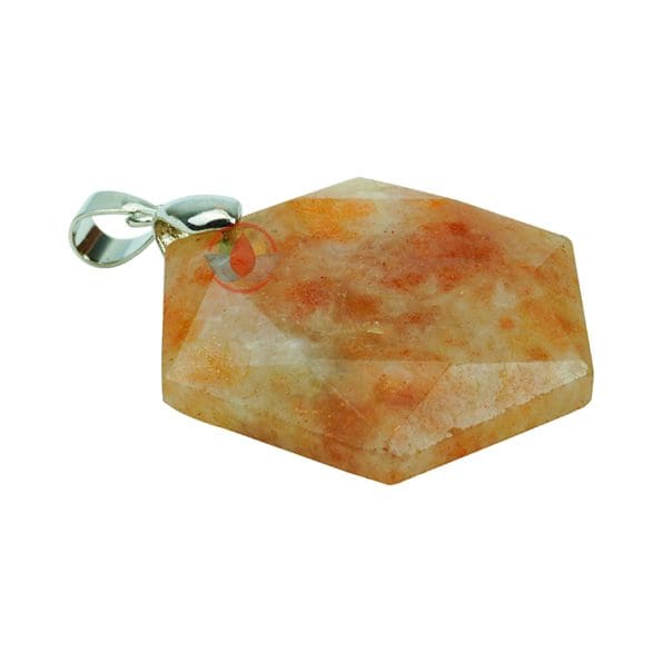 Sunstone David Star Shape Pendant