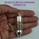 Tiger Eye Bottle Drowsing Pendulum