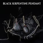 Black Serpentine Pendant