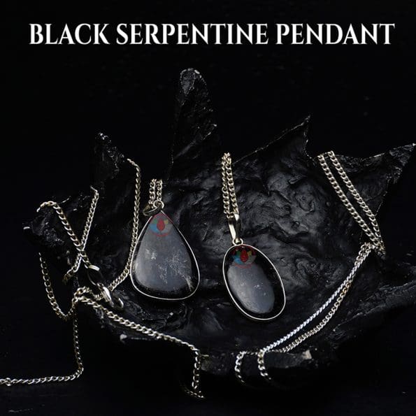 Black Serpentine Pendant