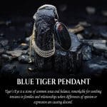 Blue Tiger Pendant