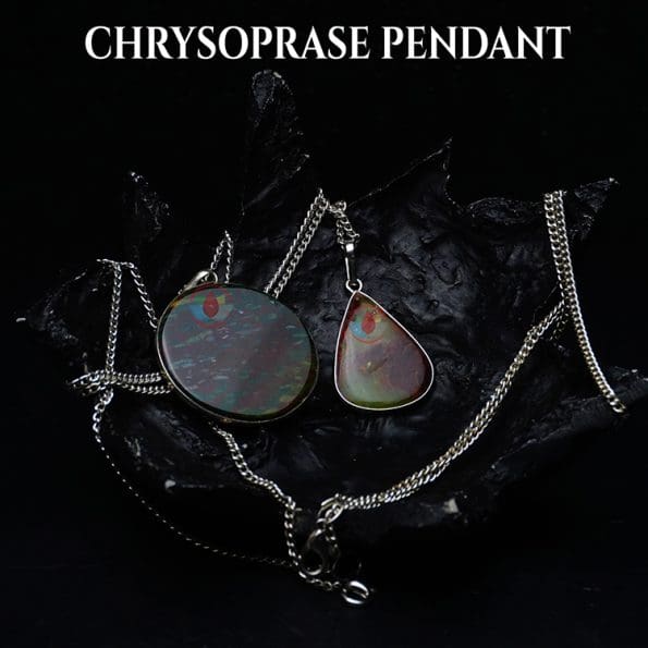 Chrysoprase Pendant