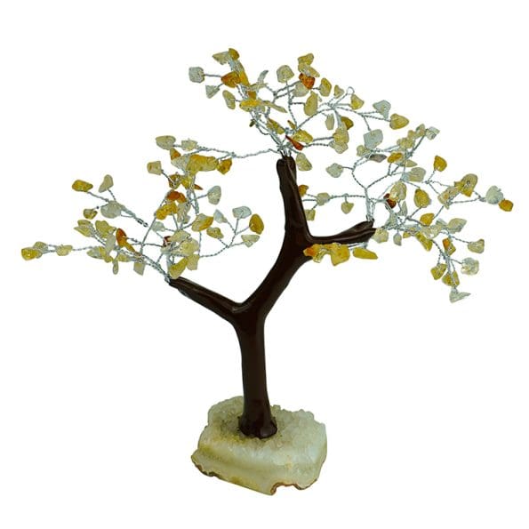 Citrine Tree 150 Beads Rough Stone Base