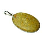 Fossil Coral Pendant