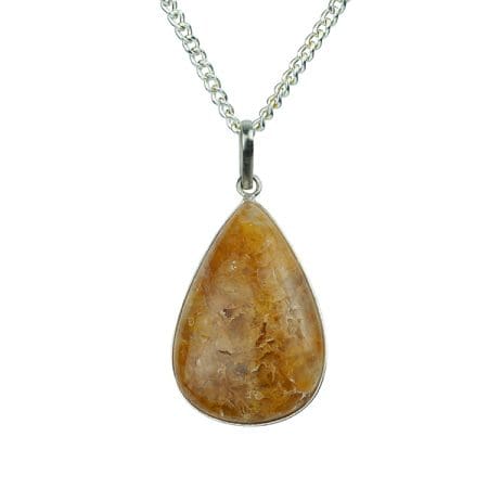 Golden Quartz Pendant