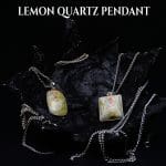 Lemon Quartz Pendant