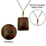 Mahogany Obsidian Pendant