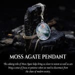 Moss Agate Pendant