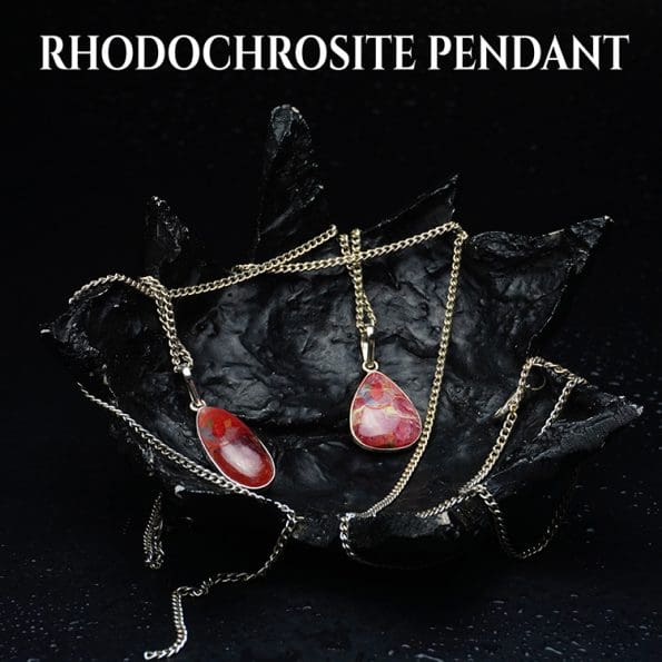 Rhodochrosite Pendant