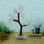 Rose Quartz Tree 150 Beads Rought Stone Base