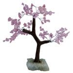 Rose Quartz Tree 150 Beads Rough Stone Base