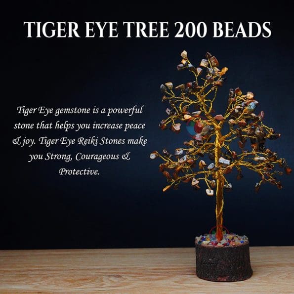 Tiger Eye Tree 200 Beads