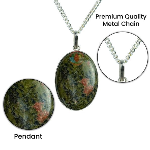 Unakite Pendant