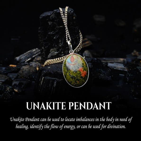 Unakite Pendant