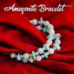 Amazonite 4mm 8mm bati