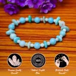 Amazonite 4mm 8mm bati