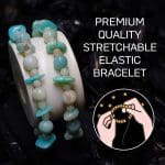 Amazonite 4mm 8mm bati