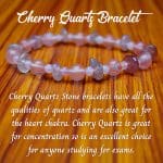 Cherry Quartz 4mm 8mm bati