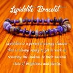 Lepidolite 4mm bati